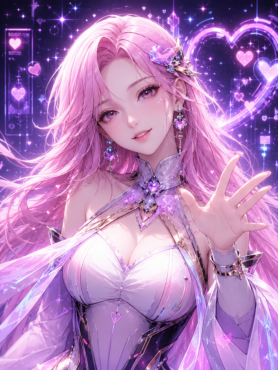 Fictional adult AI character portrait for an AI roleplay guide